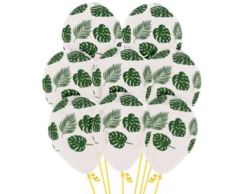 Tropical Leaves Balloons